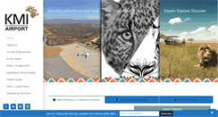 Desktop Screenshot of kmiairport.co.za